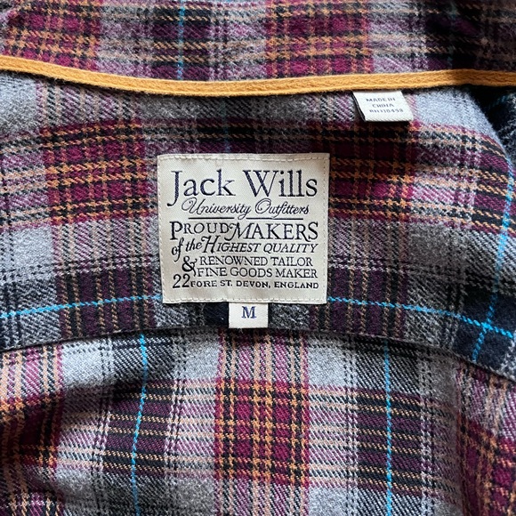 Jack Wills men’s flannel M - Picture 2 of 3